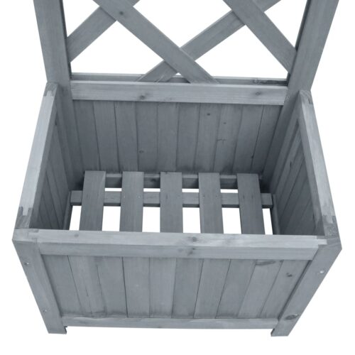 Trellis Planter 40x30x135cm Solid Firwood - Image 3