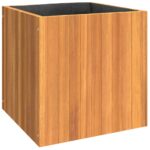 Garden Planter 45x45x45cm Solid Wood Acacia