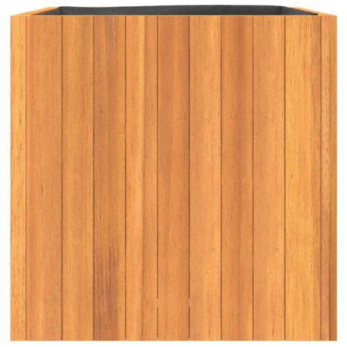 Garden Planter 45x45x45cm Solid Wood Acacia - Image 5