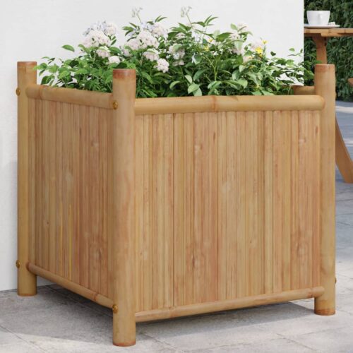 Planter 50x50x50cm Bamboo - Image 2