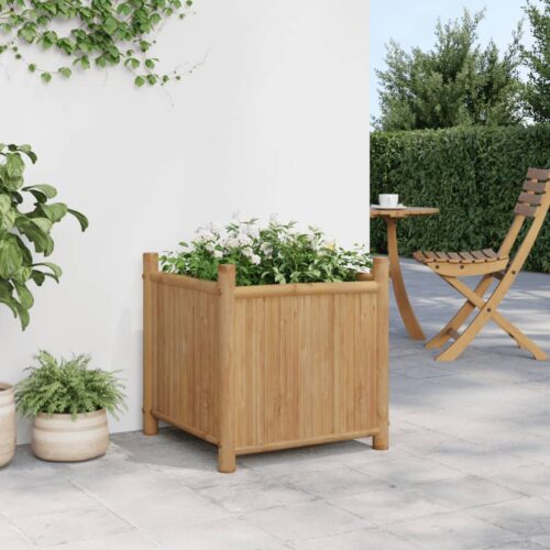 Planter 50x50x50cm Bamboo - Image 3