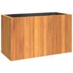 Raised Garden Bed Acacia Wood Timber Grow Box Pot Planter Herbs Stand 59x27.5x35cm
