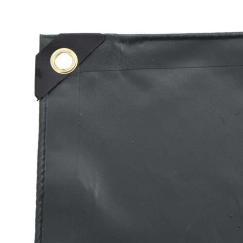 Tarpaulin Anthracite 2x3m 650g/m² Heavy Duty Camping Poly Tarps Cover - Image 6