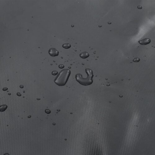 Tarpaulin Anthracite 3x4m 650g/m² Heavy Duty Camping Poly Tarps Cover - Image 7