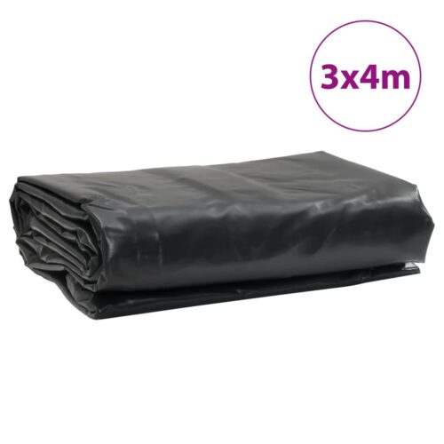 Tarpaulin Anthracite 3x4m 650g/m² Heavy Duty Camping Poly Tarps Cover - Image 9