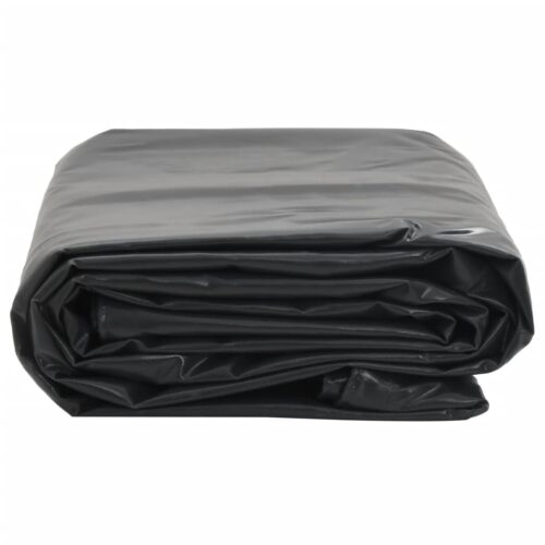 Tarpaulin Anthracite 4x4m 650g/m² Heavy Duty Camping Poly Tarps Cover - Image 3