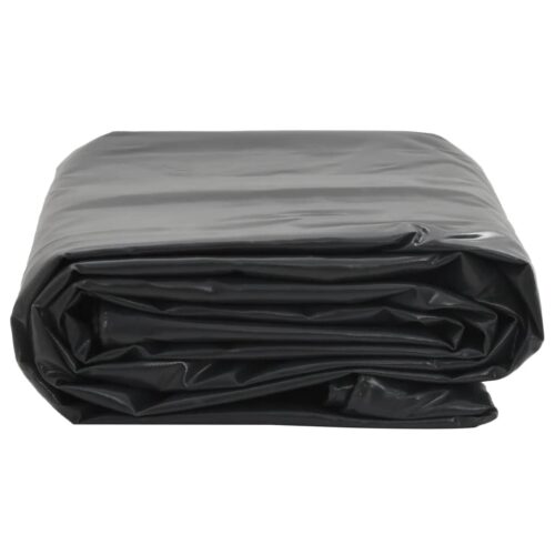 Tarpaulin Anthracite 4x5m 650g/m² Heavy Duty Camping Poly Tarps Cover - Image 3