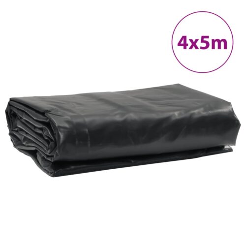 Tarpaulin Anthracite 4x5m 650g/m² Heavy Duty Camping Poly Tarps Cover - Image 9