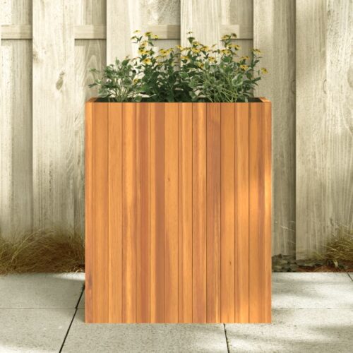 Garden Planter 59x27.5x70cm Solid Wood Acacia - Image 3
