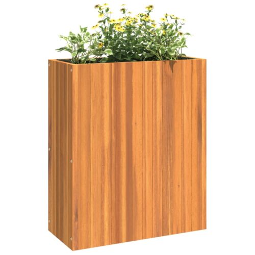 Garden Planter 59x27.5x70cm Solid Wood Acacia - Image 4