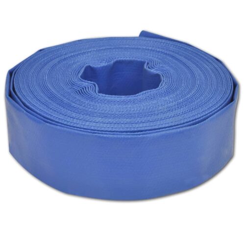 Flat Hose 25M 2" PVC Layflat Garden Water Pump Transfer Lay Flat Outlet Discharge