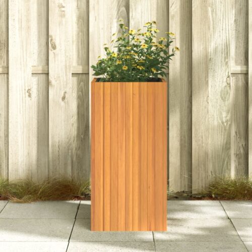 Garden Planter 45x45x90cm Solid Wood Acacia - Image 3