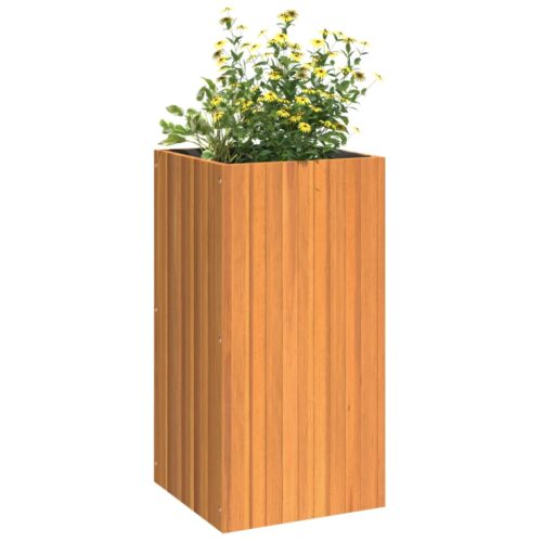 Garden Planter 45x45x90cm Solid Wood Acacia - Image 4