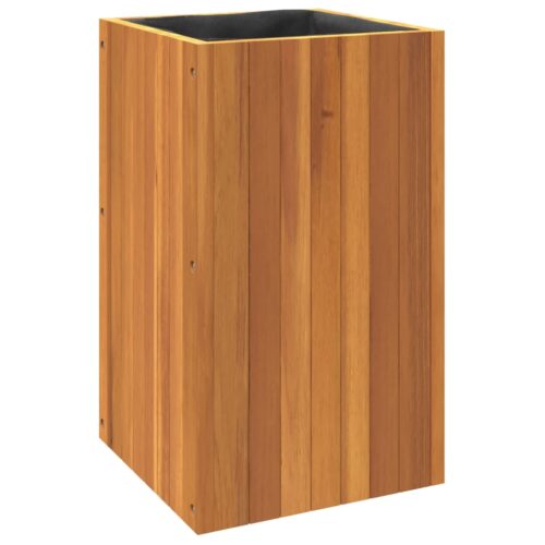 Garden Planter 35x35x60cm Solid Wood Acacia - Image 7