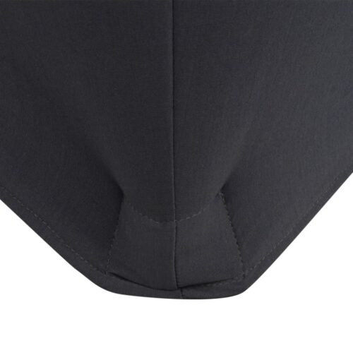 2pcs Stretch Table Cloth Slipcovers Protector Wedding Party 120x60.5x74cm Anthracite - Image 3