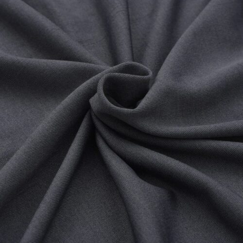 2pcs Stretch Cloth Slipcovers Protector Wedding Party 183x76x74cm Anthracite - Image 5