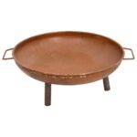 Fire Pit 67.5x58x22.5cm Steel