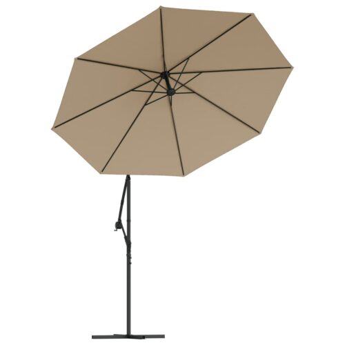Replacement Fabric for Cantilever Umbrella Taupe 300cm - Image 6
