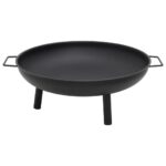 Fire Pit 67.5x58x22.5cm Steel