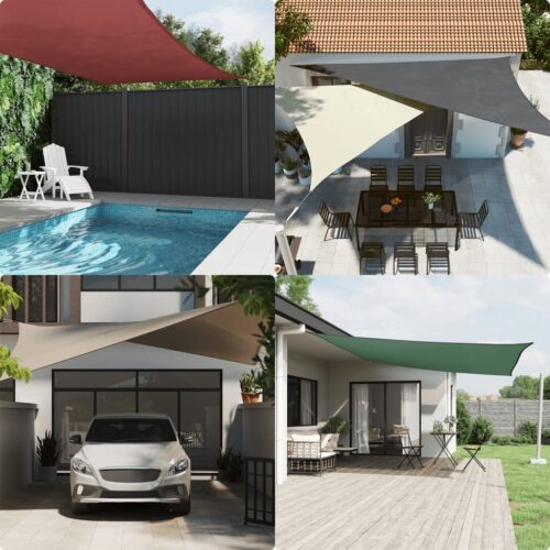 Sunshade Sail Oxford Fabric Rectangular 2.5x4 m Black - Image 3