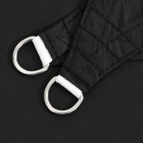 Sun Shade Cloth Shadecloth Sail Canopy Oxford Fabric Rectangular 3.5x5m Black - Image 6