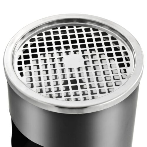 Ashtray Dustbin Hotel 30L Steel Grey - Image 4