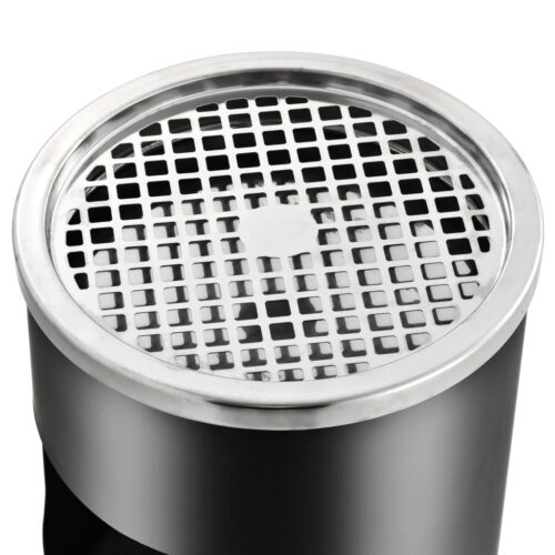 Ashtray Dustbin Hotel 30L Steel Black - Image 4