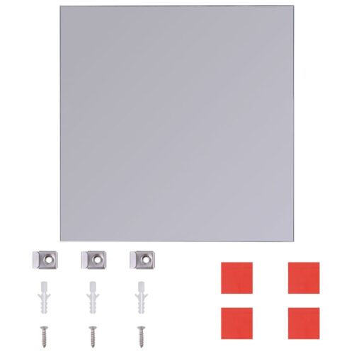 Frameless Mirror Tiles Glass 8pcs 20.5cm - Image 4