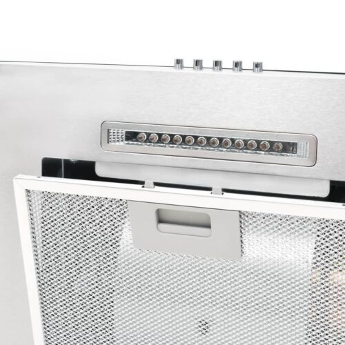 Wall Mounted Range Hood 60cm Stainless Steel 756 m³/h LED - Image 4