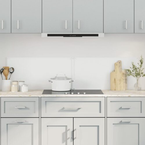 2pcs Tempered Glass Kitchen Backsplash Grease Wall Splashback Transparent 80x40cm - Image 9