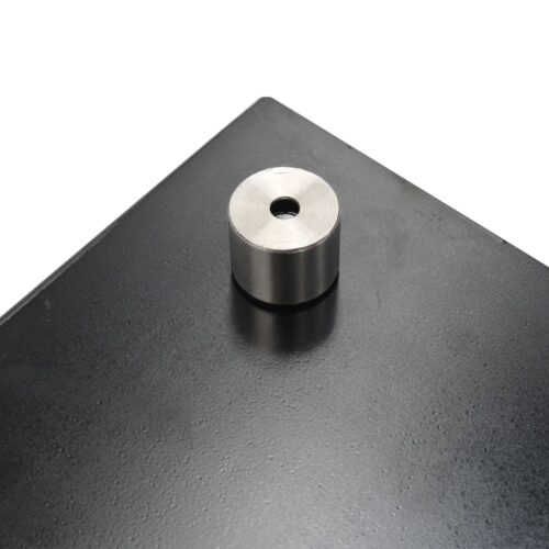2pcs Tempered Glass Kitchen Backsplash Grease Wall Splashback Black 70x50cm - Image 7