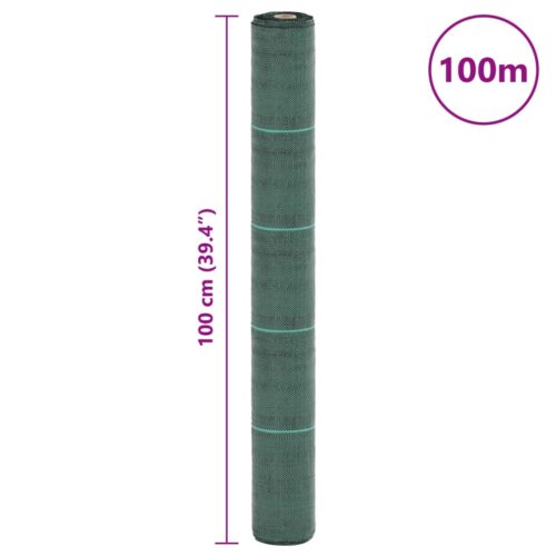 Weed Membrane Green 1x100m Weedmat Garden Cover Matting Control - Image 8