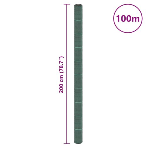 Weed Membrane Green 2x100m Weedmat Garden Cover Matting Control - Image 8