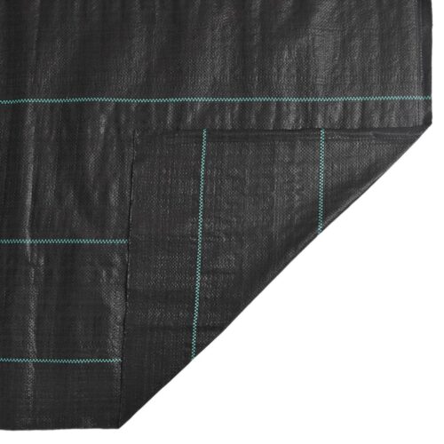 Weed Membrane Black 2x100m Weeds Control Mat Weedmat Garden Plant Cover Matting - Image 7