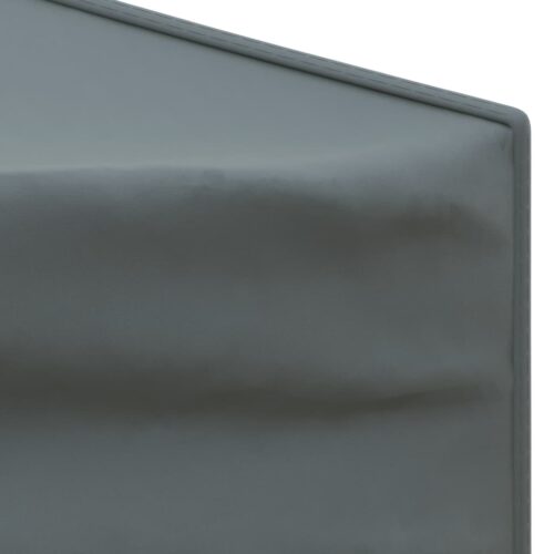 Folding Party Tent with Sidewalls Anthracite 3x3M - Image 5