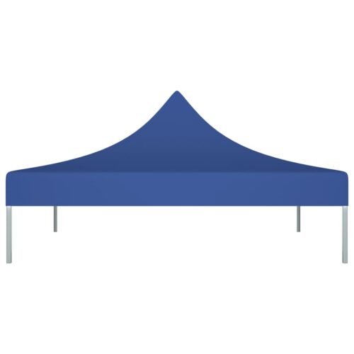 Gazebo Roof Top Replacement Marquee Party Tent Shade Cover Canopy 2x2m Blue 270g/m2 - Image 3