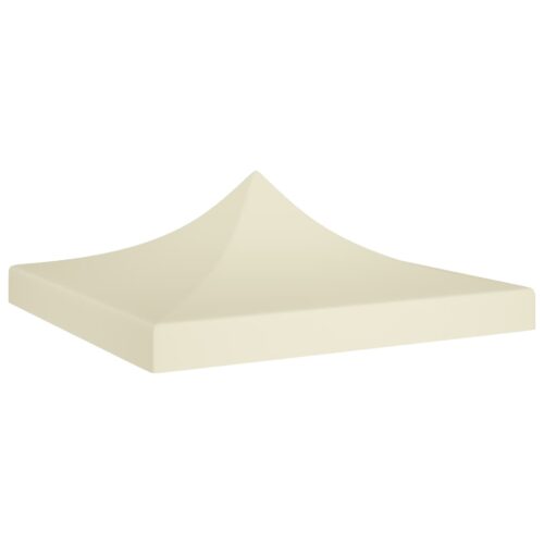 Gazebo Roof Top Replacement Marquee Party Tent Shade Cover Canopy 2x2m Cream 270g/m2 - Image 6