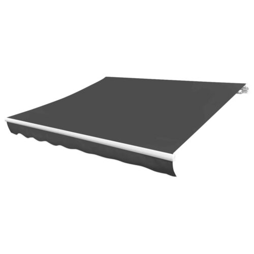 Awning Top Sunshade Canvas Anthracite 450x300cm - Image 2
