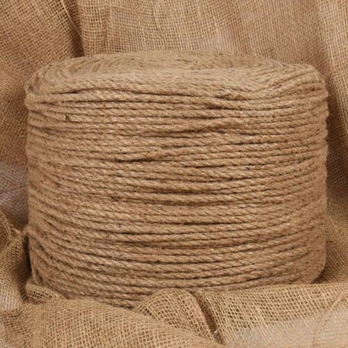 Jute Rope 100m Long 4mm Thick - Image 2