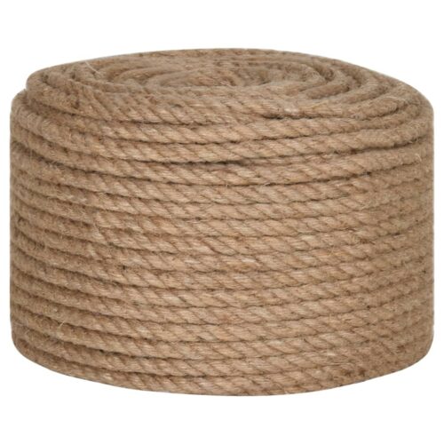 Jute Rope 50m Long 10mm Thick - Image 3