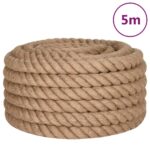 Jute Rope 5m Long 36mm Thick