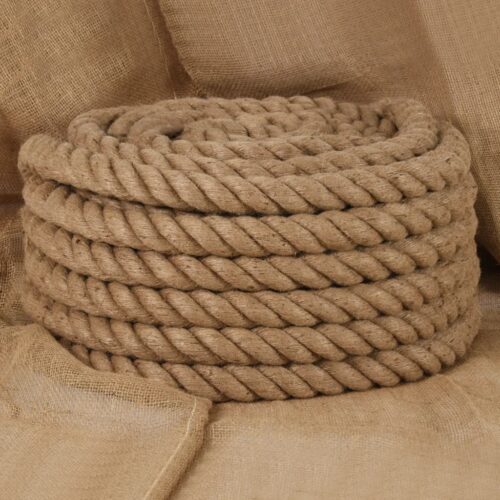 Jute Rope 5m Long 36mm Thick - Image 2