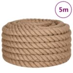 Jute Rope 5m Long 40mm Thick