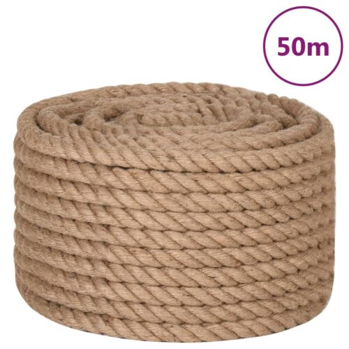 Jute Rope 50m Long 24mm Thick