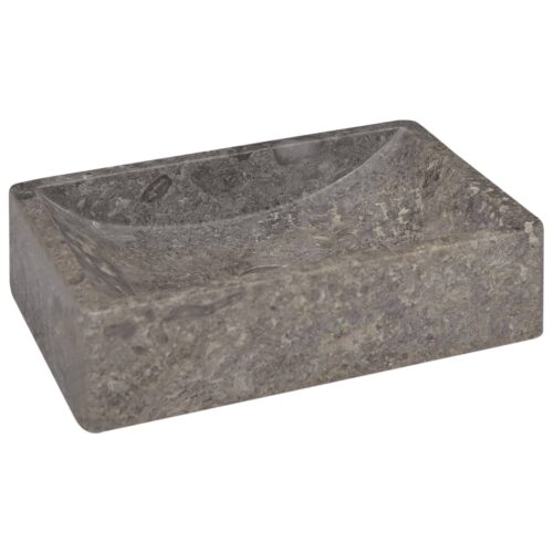 Sink 45x30x12cm Marble High Gloss Grey - Image 4