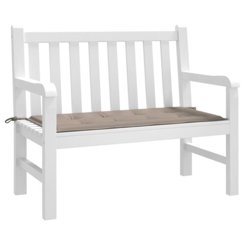 Garden Bench Cushion Taupe 120x50x3cm Oxford Fabric - Image 3