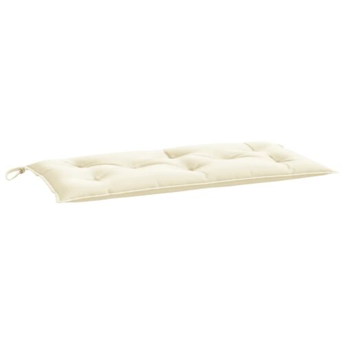 Garden Bench Cushion Cream 100x50x7cm Oxford Fabric - Image 8