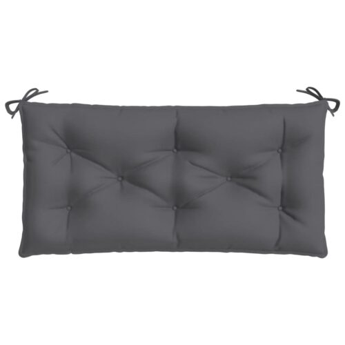 Garden Bench Cushion Anthracite 100x50x7cm Oxford Fabric - Image 4