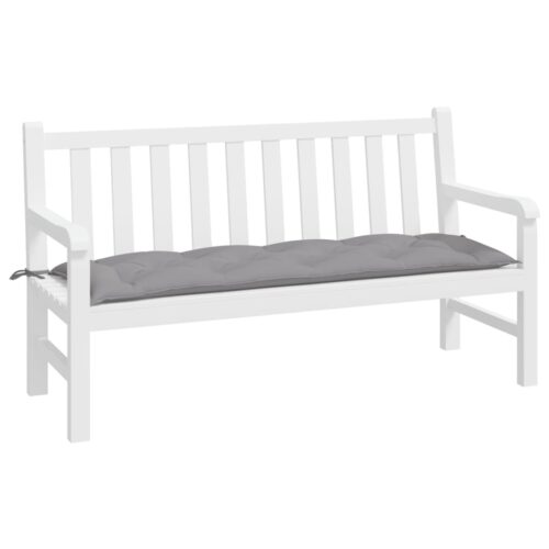 Garden Bench Cushion Grey 150x50x7cm Oxford Fabric - Image 3