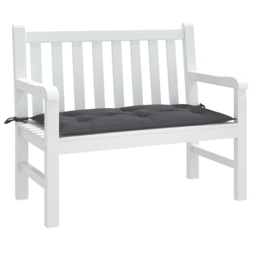 Garden Bench Cushion Anthracite 110x50x7cm Oxford Fabric - Image 3